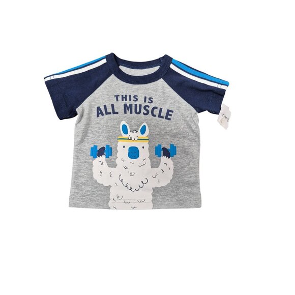 Baby Boy "Llama" Shirt By Carters 3 Months - Picture 1 of 7